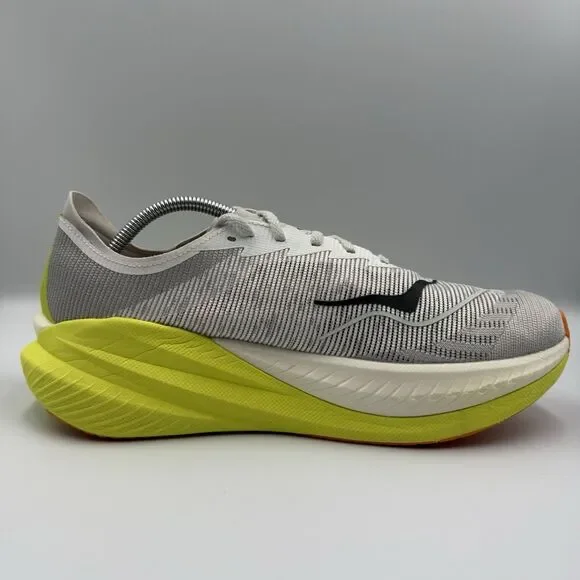 Hoka One One Mach X 2 Men's Size 11.5D Gray Athletic Running Shoes 1155119 FCT - Picture 4 of 8